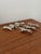 Metal Vintage Silver-Plated Metal Rabbit Knife Rests, 1970s, Set of 6 For Sale - Image 7 of 7