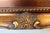 Substantial Vintage Gilt Frame Mirror — Carved Wood With Composition Ornament Detailing For Sale In Austin - Image 6 of 8