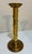 Mid 20th Century Vintage Graduated Solid Brass Spiral Candlesticks, Set of Three, 12”, 14” & 16 For Sale - Image 5 of 9