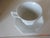 Vintage 4 Each Made in England Johnson Brothers White Heritage Cups and Sauces For Sale In Tampa - Image 6 of 6