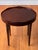 1990s 1990s Barbara Barry for Baker Mahogany Oval Small Side or Drinks Table For Sale - Image 5 of 14
