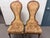 Gold Pair of Vintage Hollywood Regency High-Back Accent Chairs – 1960s Gold Velvet For Sale - Image 8 of 8