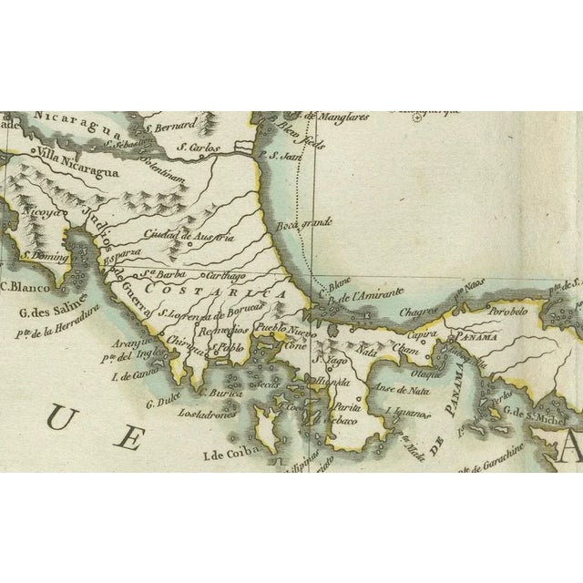 Antique Map of the Gulf of Mexico and Caribbean Islands by Tardieu, 1802 For Sale - Image 4 of 10