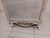 1980s Nightstand Whitewash Wood Wicker Metal Detail Coastal Style For Sale - Image 4 of 7