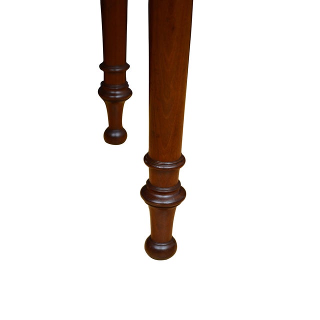 Figured Mahogany Console Table from Druce and Co., 1840 For Sale - Image 11 of 17
