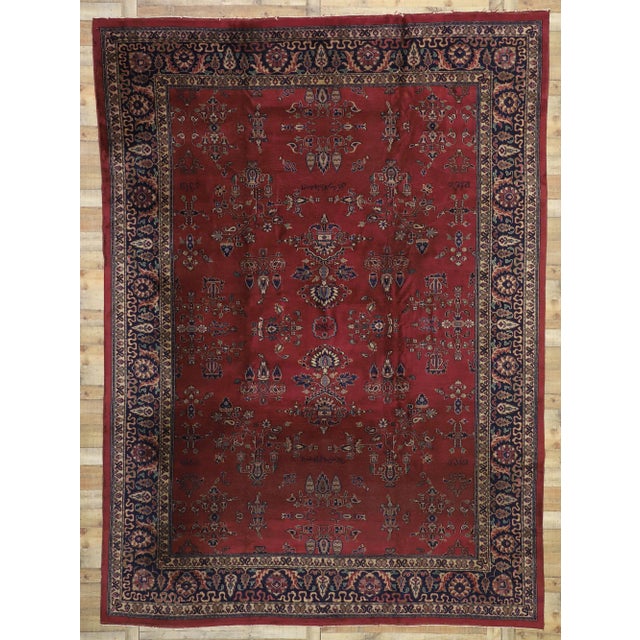 Antique Turkish Sparta Rug - 09'09 X 13'05 For Sale In Dallas - Image 6 of 6
