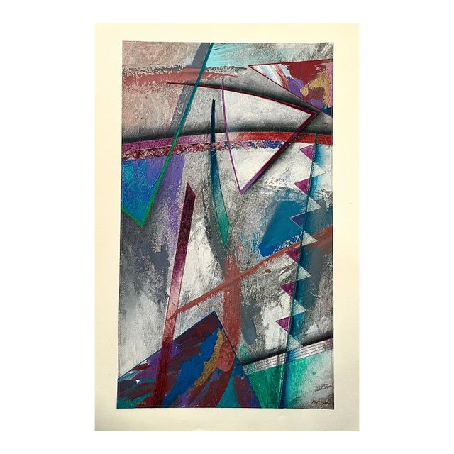 Rhapsody Abstract Mixed Media Painting For Sale