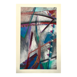 Rhapsody Abstract Mixed Media Painting