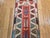 Vintage Turkish Oushak Runner, Handwoven Wool Pile, Geometric Design, 3' x 9' For Sale - Image 9 of 16