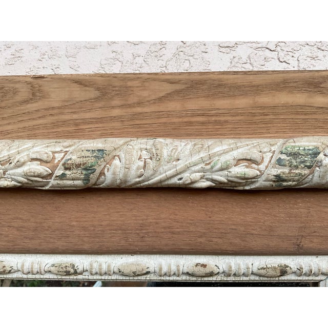 Hand Carved Wood Italian Mirror For Sale - Image 12 of 12