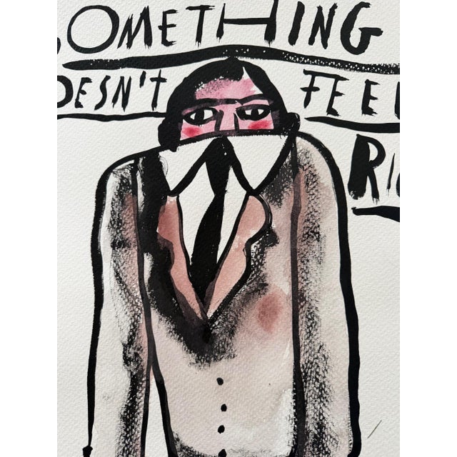 Eamonn O'Boyle, Something Doesn't Feel Right, Amsterdam, 2024, Artwork on Paper For Sale - Image 3 of 10
