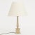 Mid-Century Table Lamp with Golden Clear Base For Sale - Image 8 of 8