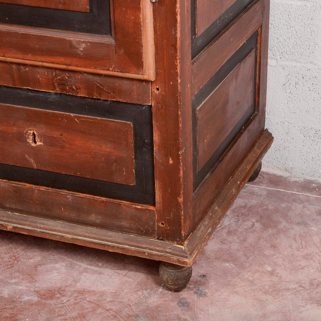 19th Century Sideboard with Black Trim, Italy For Sale - Image 12 of 18