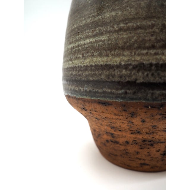 Ceramic Swedish Ceramic Vase by Tony Borg for Tony Ceramic Kristinehamn, Sweden, 1970s For Sale - Image 7 of 10