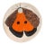 Vintage Studio Ceramic Moth Decorative Plate For Sale