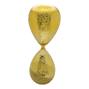 Late 20th Century One Hour Mercury Glass Sand Timer