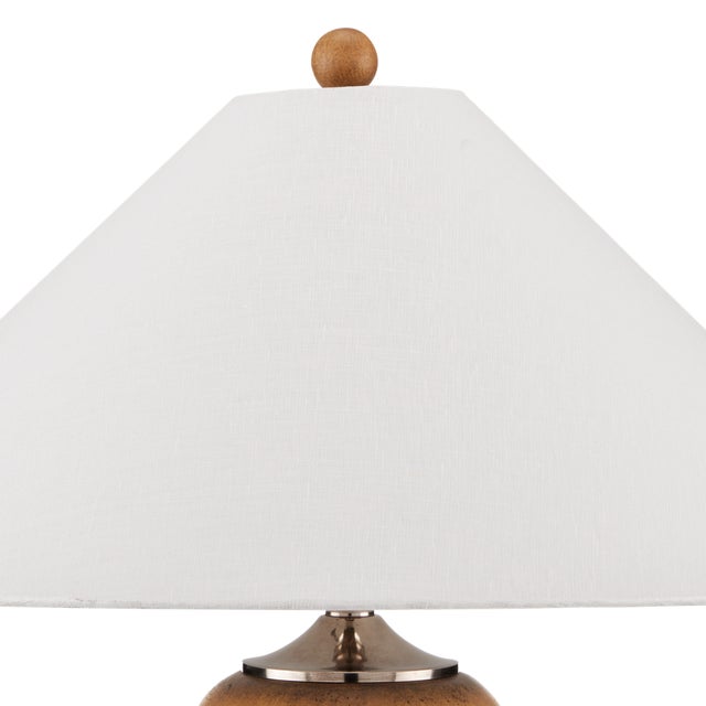 Currey & Company Currey & Company Hastings Natural Table Lamp For Sale - Image 4 of 5