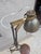Contemporary Vintage Desk Lamp With Wood Base For Sale - Image 3 of 4