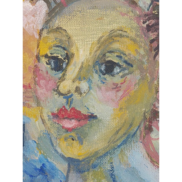 1990s Elisabeth Walcker, Lequel choisir?, 1990s, Oil on Canvas For Sale - Image 5 of 8