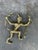 Victorian 1900s Victorian-Era Solid Brass Satyr/Devil Fireplace Damper/Flue-Pull For Sale - Image 3 of 7