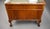 Vintage Figured Walnut Pedestal Desk, 1920 For Sale - Image 3 of 12