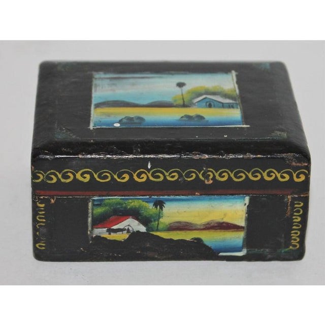 1940s Handmade Mexican Boxes Set of Three For Sale - Image 16 of 16