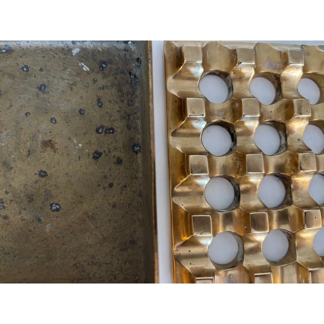 Vintage Ultima 15 Brass Ashtray by Holger Bäckström & Bo Ljungberg, 1960s For Sale - Image 13 of 14