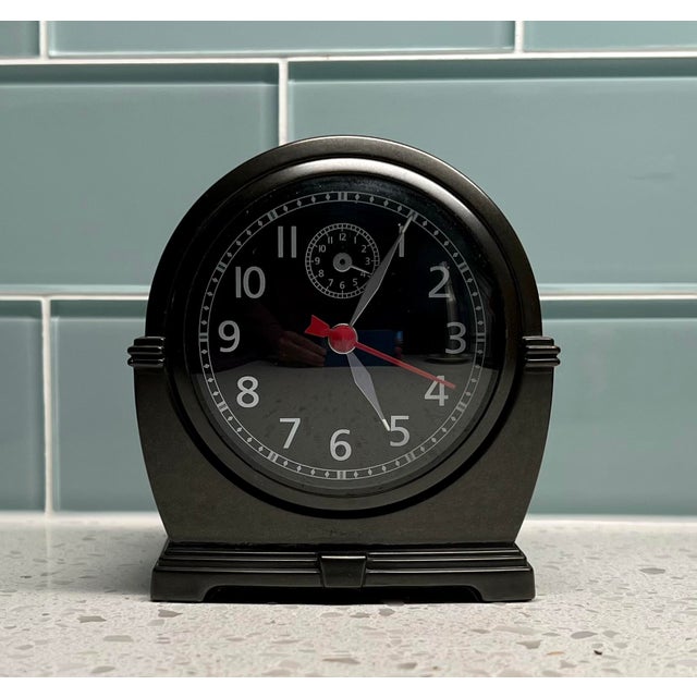 1990s Pottery Barn Clock in Copper Finish Chairish