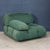 Textile Vintage 20th Century Green Fabric Camaleonda Armchair by Mario Bellini for C&B Italia For Sale - Image 7 of 13