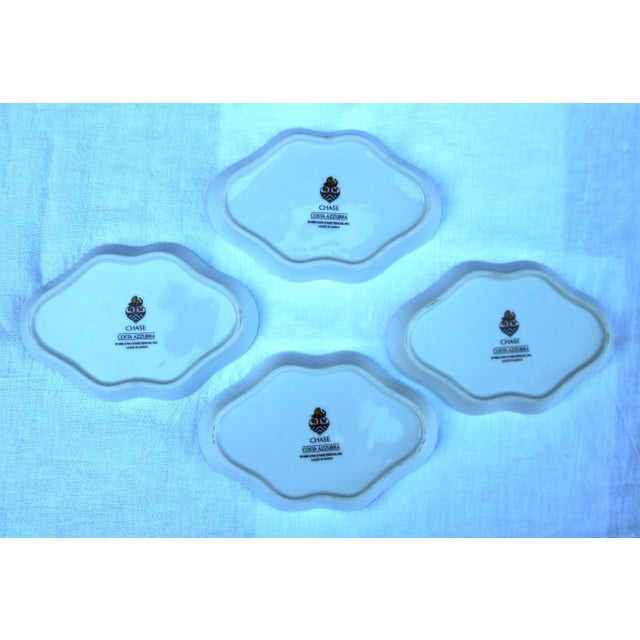 1988 Coastal Small Leaf Dish Costa Azzurra by Lynn Chase-Set of 4 For Sale - Image 10 of 10