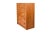 Mid-century modern teak high boy dresser, chest of drawers, made in Denmark. Minimalist Danish Modern inspired profile and...
