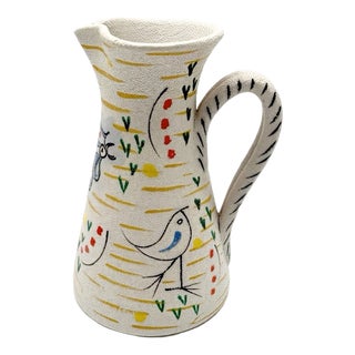 Modernist Rooster Pitcher from Fratelli Fanciullacci, 1950s For Sale