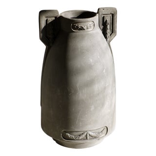 Art Nouveau Black Vase from Lavinit, Early 1900s For Sale