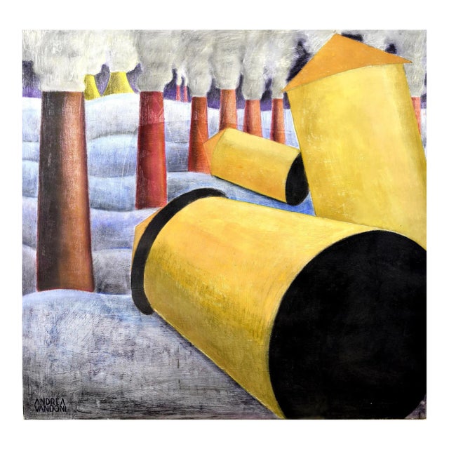 Andrea Vandoni, Progress, 2013, Mixed Media on Board For Sale
