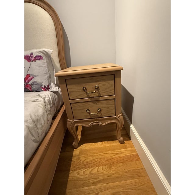 French Upholstered Rose Bedroom Set For Sale - Image 4 of 16