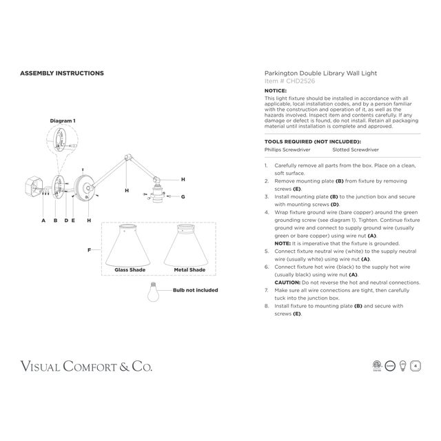 Visual Comfort Chapman & Myers for Visual Comfort Signature Parkington Double Library Wall Light in Bronze For Sale - Image 4 of 5