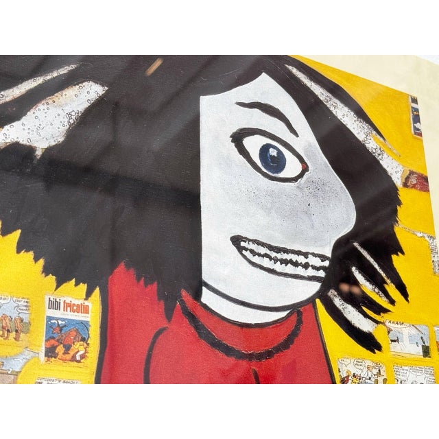 Framed Chez Bollag Exhibition Poster after Céleste Bollack, Zurich, 2002 For Sale - Image 6 of 17