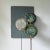 Circle Blue Grey Floor Lamp by Sander Bottinga For Sale - Image 4 of 8