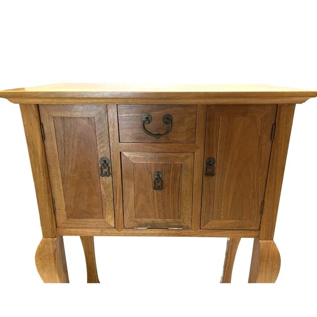 This is one of three small cabinets ever made by a cabinet maker in Jiangmen, Guangdong Province in South China. My late...