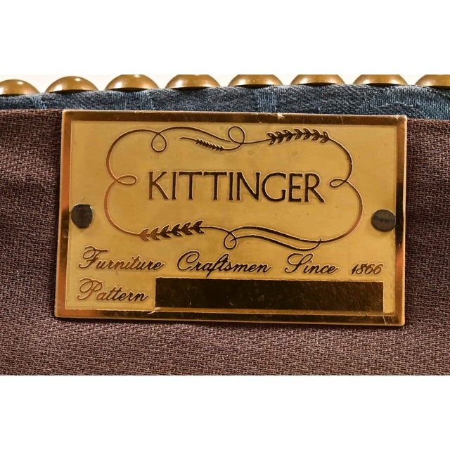 Kittinger Chippendale Carved Mahogany Open Arm Library Chairs | Pair For Sale - Image 14 of 18