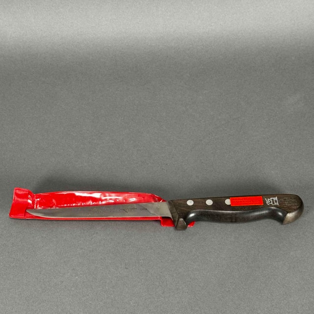 Incredibly rare Gustav Emil Ern 6" Boning Knife in immaculate and unused old stock condition still sheathed in the...