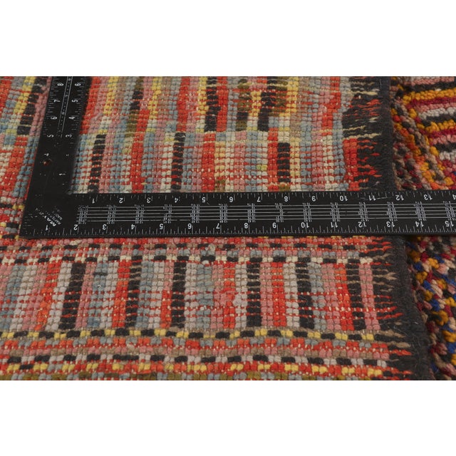 Textile Contemporary Beni Mrirt Moroccan Rug, 09'00 X 10'07 For Sale - Image 7 of 10