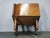 Wood Art Deco Nightstands with Black Opaxit Glass, Czechoslovakia, 1940s, Set of 2 For Sale - Image 7 of 15