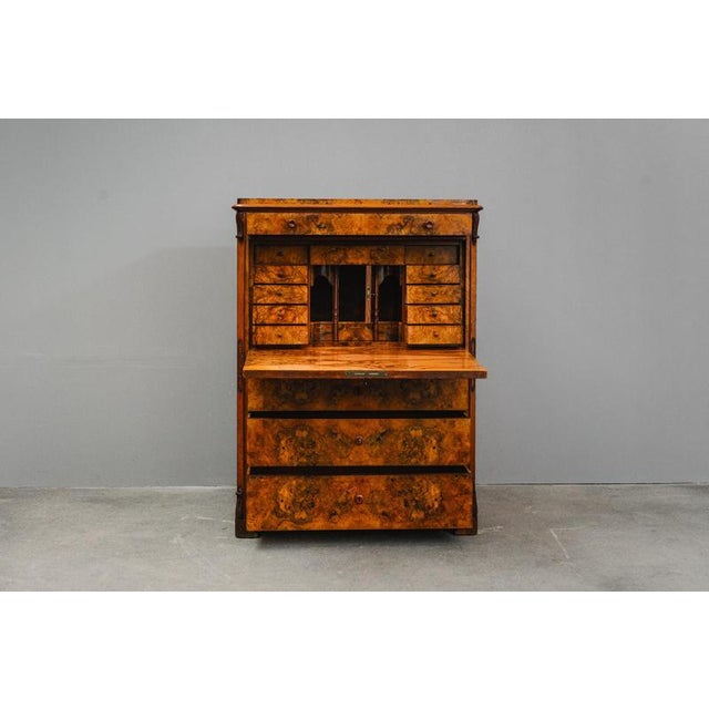 Antique 19th Century Wooden Secretary For Sale - Image 3 of 18