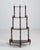Wood 19th Century United Kingdom Rich Walnut Brown Four-Tier Turned Walnut Ã‰tagÃ¨re For Sale - Image 7 of 11