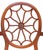 Mid 20th Century Vintage Spider Back Regency / Hepplewhite Style Chair For Sale - Image 5 of 7