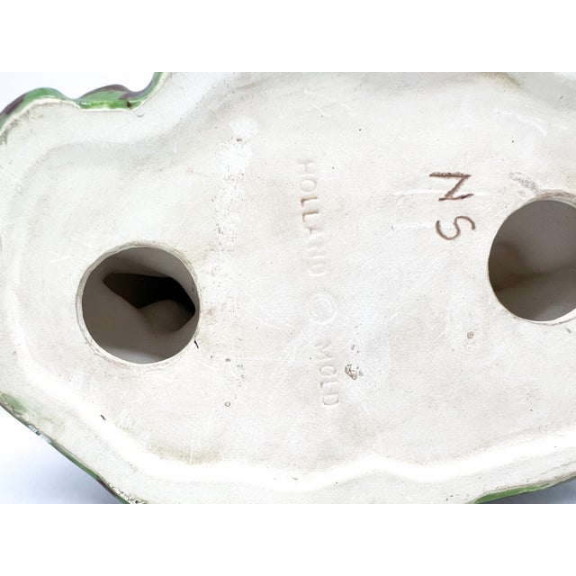 Charming Vintage Holland Mold Quail Figurines – Hand-Painted Majolica Style Birds - Cottagecore, English Country, Traditional, Lodge, Woodland For Sale - Image 11 of 13