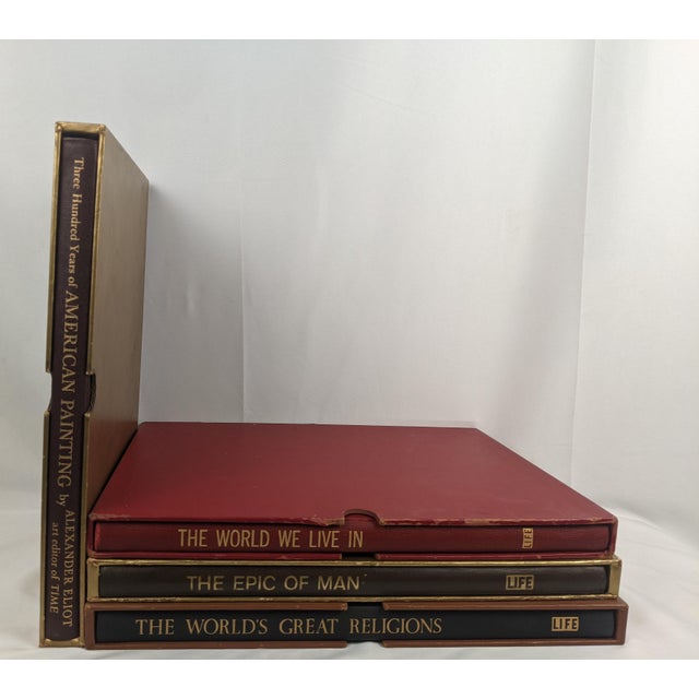 Set of 4 Oversized Mid-Century Life & Time Illustrated Books in Slipcases, 1955–1961 For Sale - Image 4 of 17