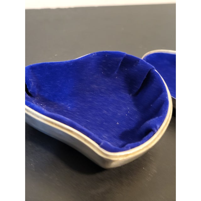 1980s Godinger Heart Shaped Vintage Silver Ring Box For Sale - Image 9 of 12