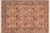 Taupe Shabby Chic Floral 1990's Pak-Persian Taupe/Gold Wool Rug - 5'11'' X 9'1'' For Sale - Image 8 of 9
